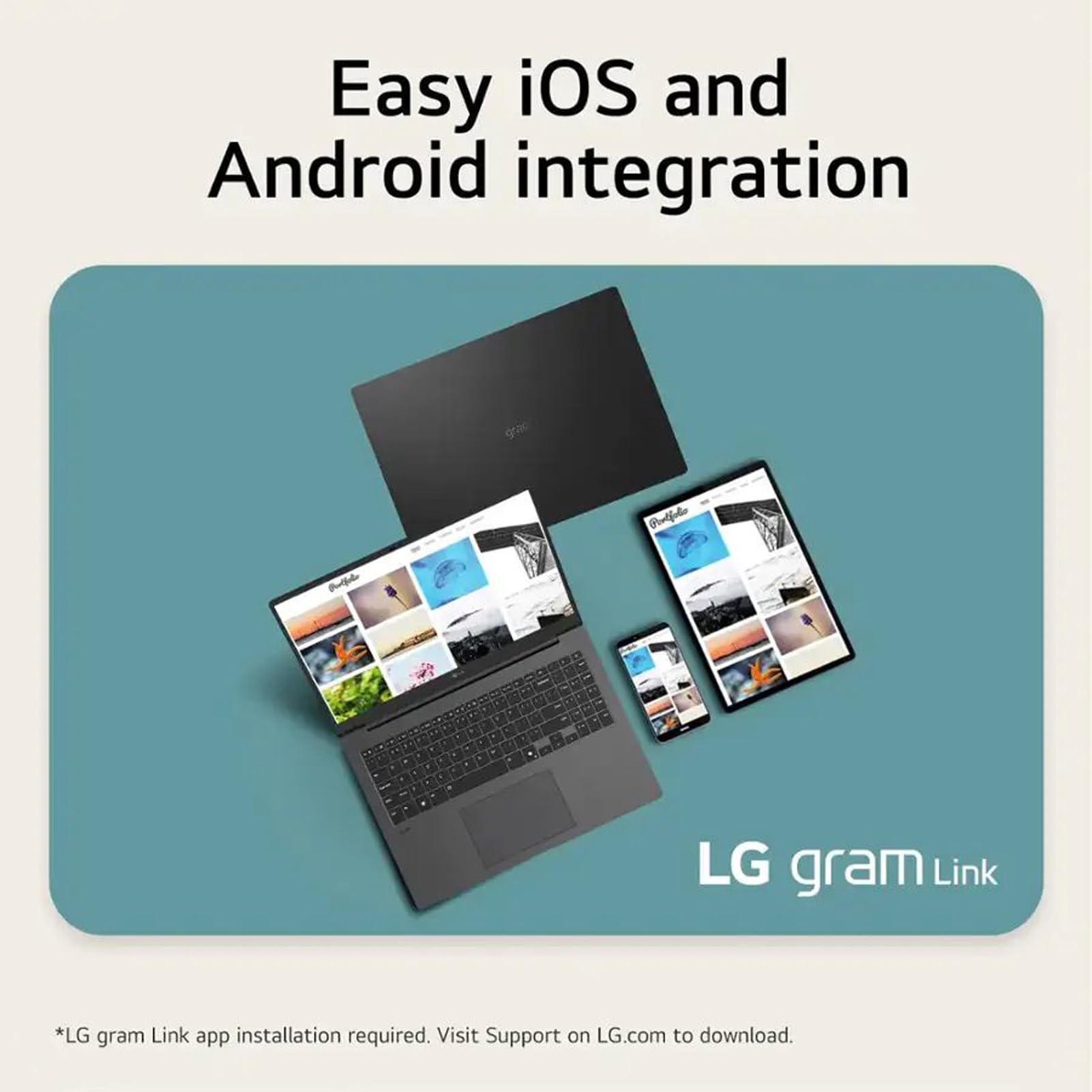 LG gram ホワイトノートPC 17インチ　大画面 LG gramに“17型世界最軽量1.34kg”で約22時間動くモバイルノート ～13.3